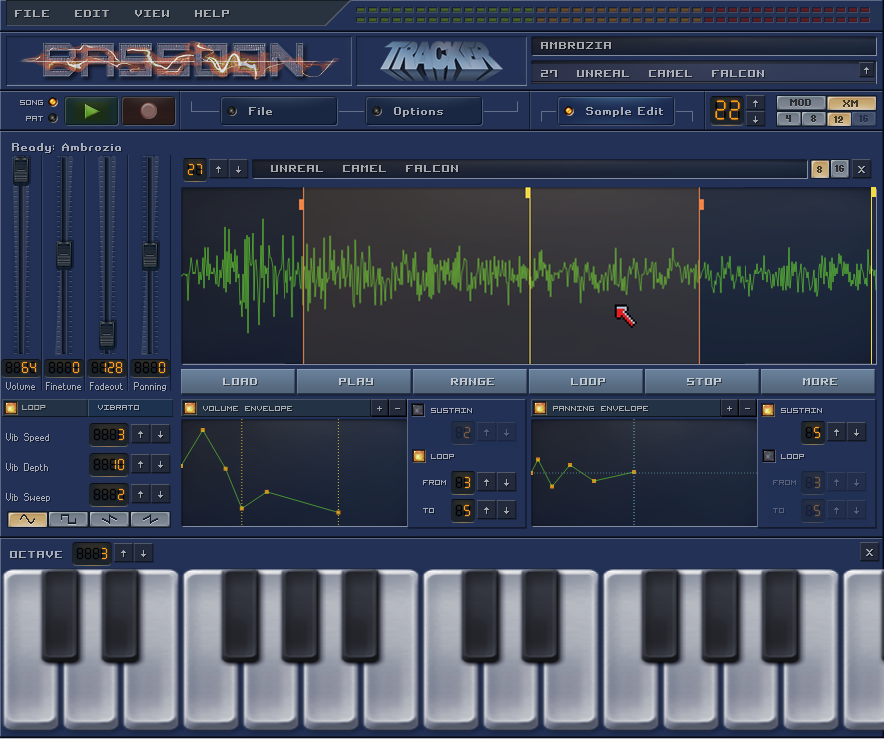 BassoonTracker Sample Editor